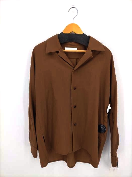 ETHOSENS(エトセンス) 20ss GATHER UP SLEEVE SHIRT メンズ JPN：1