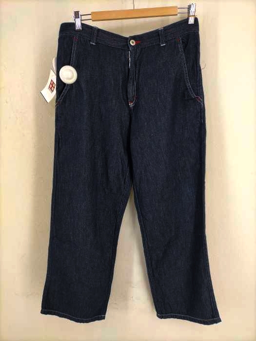tricot COMME des GARCONS(トリココムデギャルソン) AD2020 21SS 製品染リネン混ワークパンツ メンズ JPN：M
