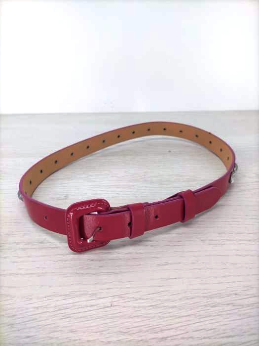 SONIA RYKIEL(ソニアリキエル) パテント 装飾 ベルト レディース  XS