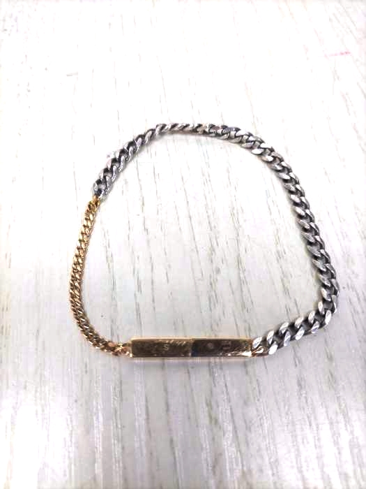 BOTTEGA VENETA(ボッテガヴェネタ) チェーンブレスレット メンズ 表記無