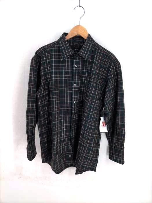 DAKS(ダックス) タータンチェックウールシャツ メンズ JPN：L