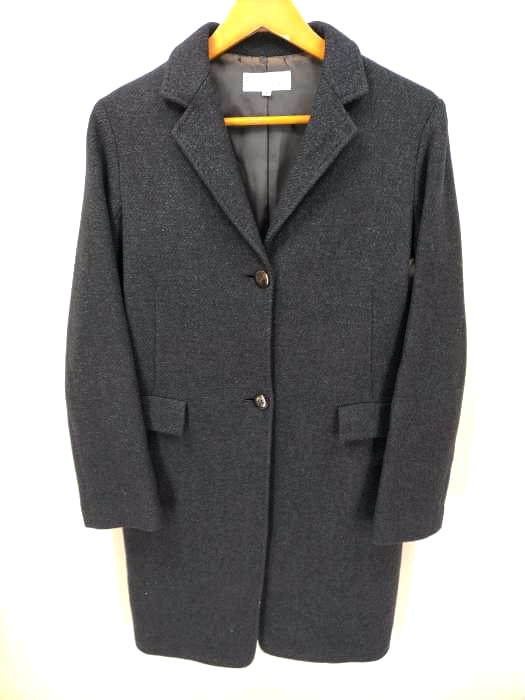 バーニーズニューヨーク BARNEYS NEWYORK シングルチェスターコート レディース  2