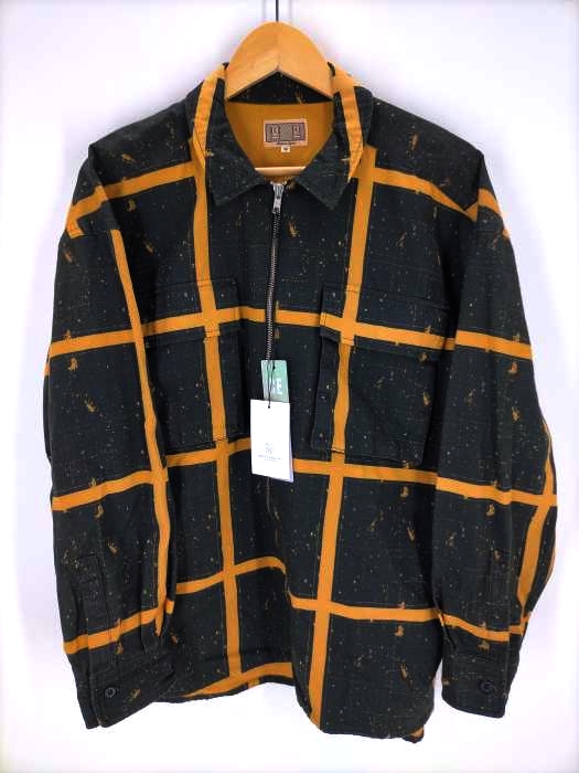 シーイー C.E 21SS OVERDYE GRID ZIP JACKET メンズ JPN：M