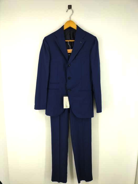 ユーズドフルギ USED古着 tito allegretto イタリア製 ウール シルク5％ 3Bジャケット パンツ セットアップ メンズ  42
