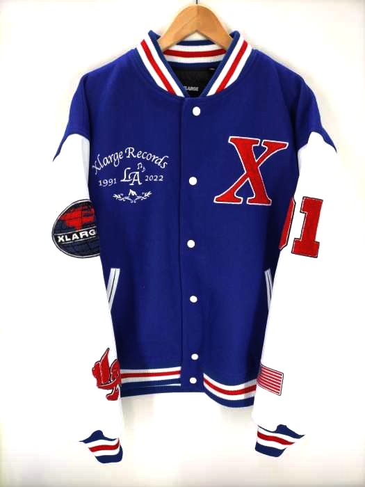 エクストララージ XLARGE 22AW OG LOGO VERSITY JACKET メンズ import：XL