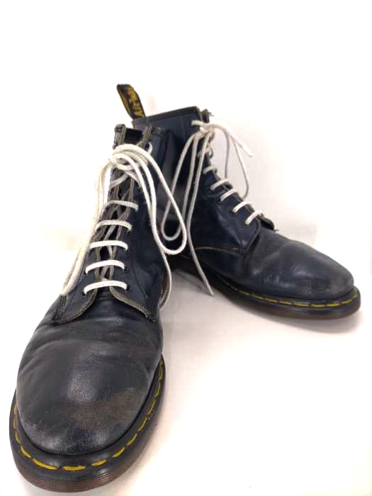 ドクターマーチン Dr.Martens 英国製 8ホール ブーツ BLUE メンズ 表記無