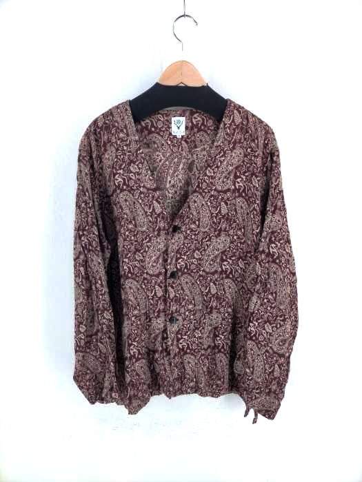 South2West8 vネックアーミーシャツ South2 West8 (サウスツーウエスト