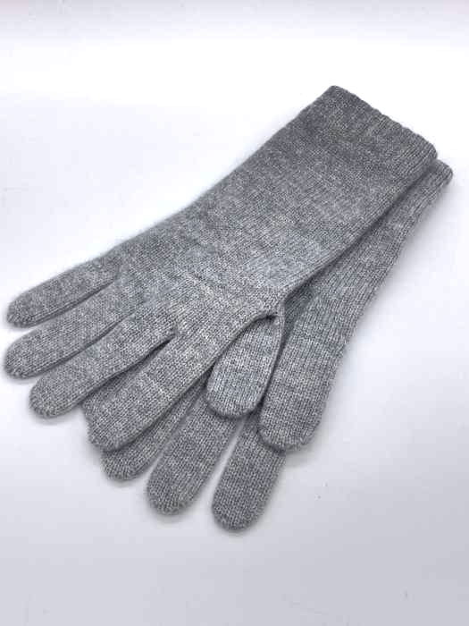 ジョンストンズオブエルガン johnstons of elgin カシミヤ リブ ニットグローブ レディース 表記無