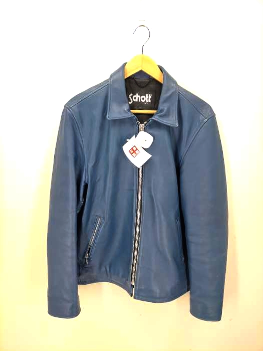 ショット Schott ラムレザー クラシックトラッカージャケット メンズ JPN：L