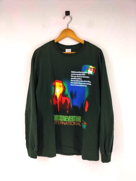 ディスイズネバーザット thisisneverthat L/S TEE メンズ JPN：M