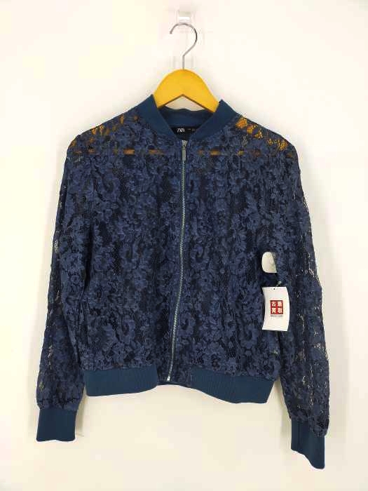 ザラ ZARA レースボンバージャケット レディース JPN：L