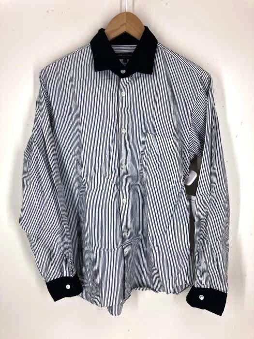 COMME des GARCONS HOMME PLUS(コムデギャルソンオムプリュス) AD2008 ストライプ 切替 シャツ メンズ  SS