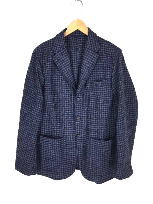 ユーズドフルギ USED古着 Candidium(カンディディウム) 千鳥ジャケット メンズ JPN：50