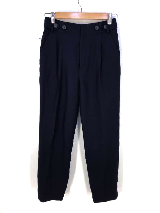 UNITED ARROWS green label relaxing(ユナイテッドアローズグリーンレーベルリラクシング) FM トリアセ マットクロス テーパード パンツ レディース  36