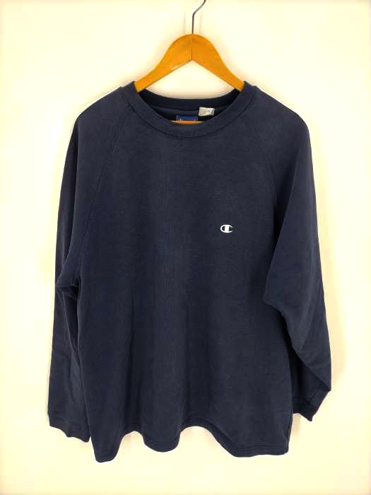 Champion(チャンピオン) AUTHENTIC APPAREL ロゴ刺 繍スリーブラインドルマンロングスリーブTシャツ メンズ JPN：XL