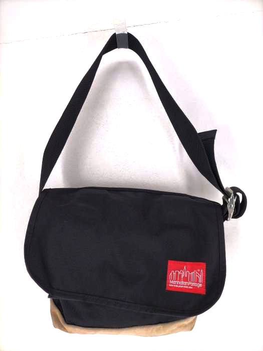 Manhattan Portage(マンハッタンポーテージ) スエード切替 メッセンジャーバッグ メンズ  無