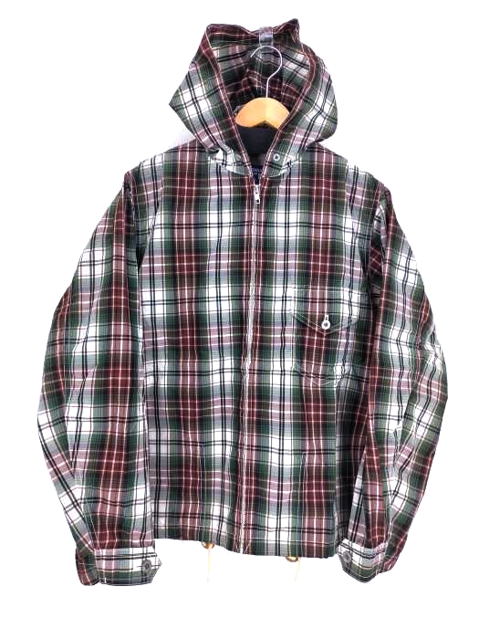 JUNYA WATANABE COMME des GARCONS MAN(ジュンヤワタナベコムデギャルソンマン) AD2009 チェック柄ナイロンパーカー メンズ S