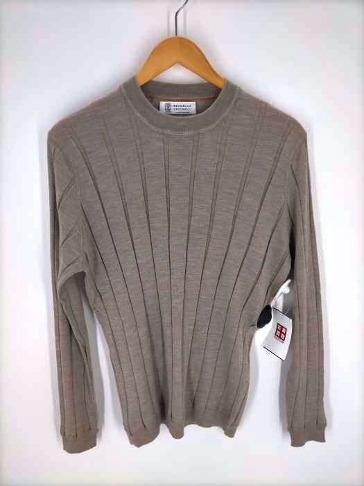 Brunello Cucinelli(ブルネロ クチネリ) カシミアシルク ハイゲージニット メンズ JPN：50
