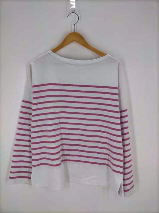 BEAUTY & YOUTH UNITED ARROWS(ビューティーアンドユースユナイテッドアローズ) 22ss パネル バスクボーダー ロングスリーブ プルオーバー レディース FREE