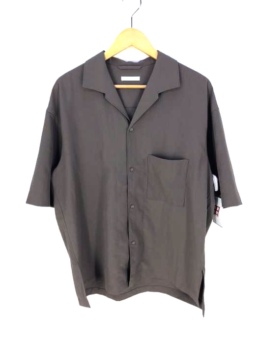 WYM LIDNM(ウィム バイ リドム) AMUNDSEN DRAPE OPEN COLLAR SHIRT メンズ JPN:L