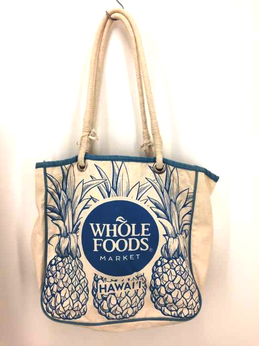 USED古着(ユーズドフルギ) WHOLE FOODS MARKET TAG ALOHA Co. エコバッグ トートバッグ レディース 表記無