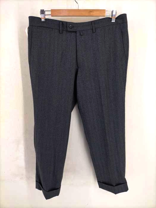 WILD LIFE TAILOR(ワイルド ライフ テーラー) ヘリンボーン ノータックスラックス メンズ 表記無