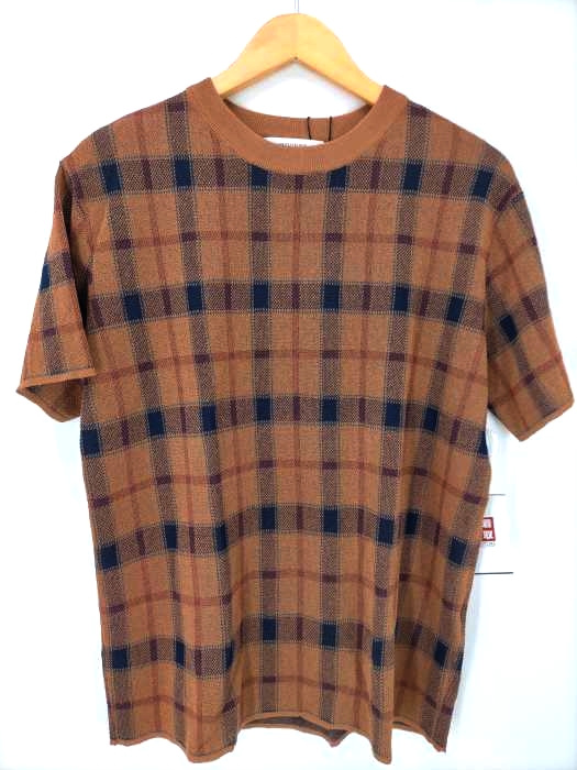 moussy(マウジー) CHECK KNIT TEE レディース  FREE