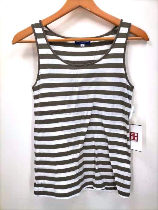 BURBERRY BLUE LABEL(バーバリーブルーレーベル) ボーダー柄タンクトップ レディース JPN：38