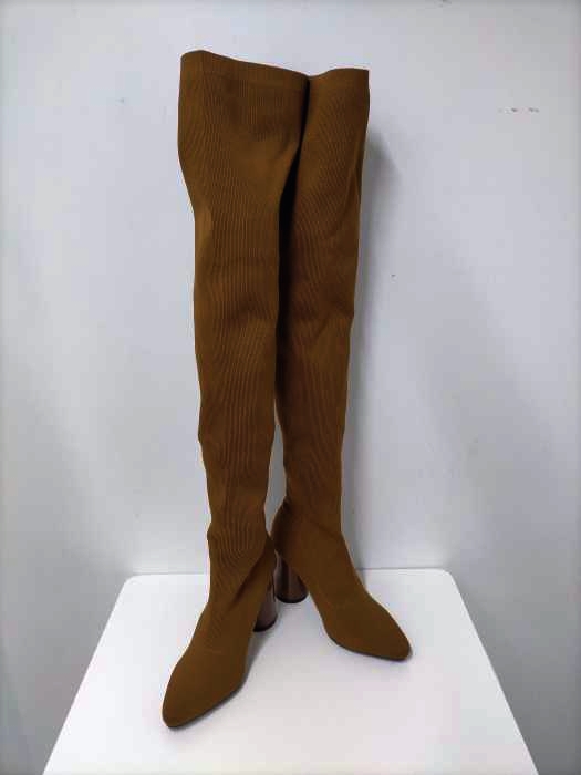 SLY(スライ) RIB FITTED KNEE HIGH BOOTS レディース  S