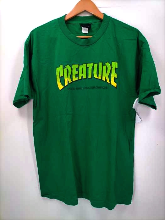 NHS(エヌエイチエス) Creature Skateboards S/S Tシャツ メンズ JPN：L