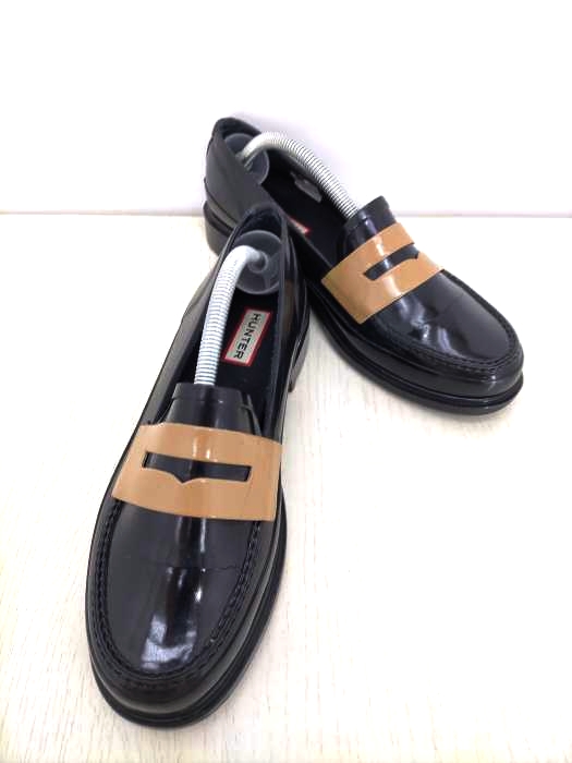 HUNTER(ハンター) ORIGINAL PENNY LOAFER レインシューズ レディース EUR：38