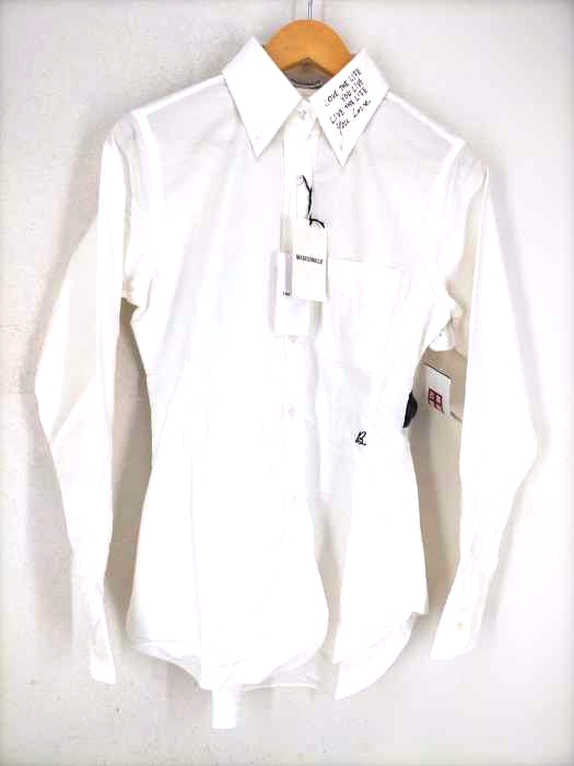 MADISONBLUE(マディソンブルー) MADISON L/S SHIRT MESSAGE レディース JPN：S