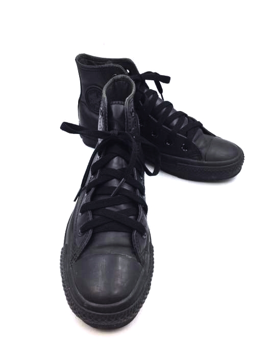 コンバース CONVERSE LEA ALL STAR HI 1C075 BLACK MONOCHROME レディース JPN：23