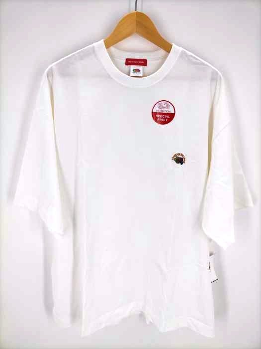 メゾンスペシャル MAISON SPECIAL ヴィンテージロゴプライムオーバーTシャツ メンズ JPN：0