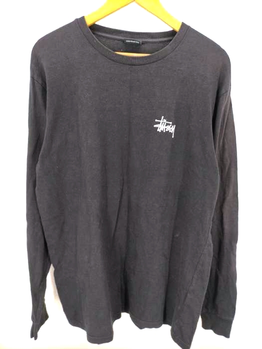 Stussy(ステューシー) LOGO L/S TEE メンズ import：L