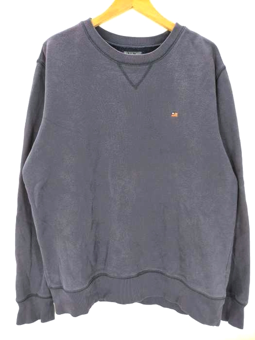 POLO JEANS COMPANY RALPH LAUREN(ポロジーンズカンパニーラルフローレン) RL 星条旗 刺しゅう スウェット メンズ import：L