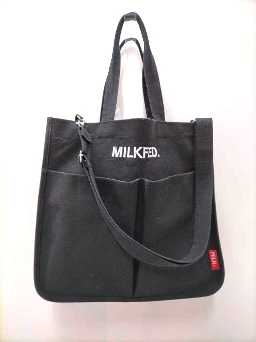 ミルクフェド MILK FED 2WAY キャンバスバッグ レディース 表記無