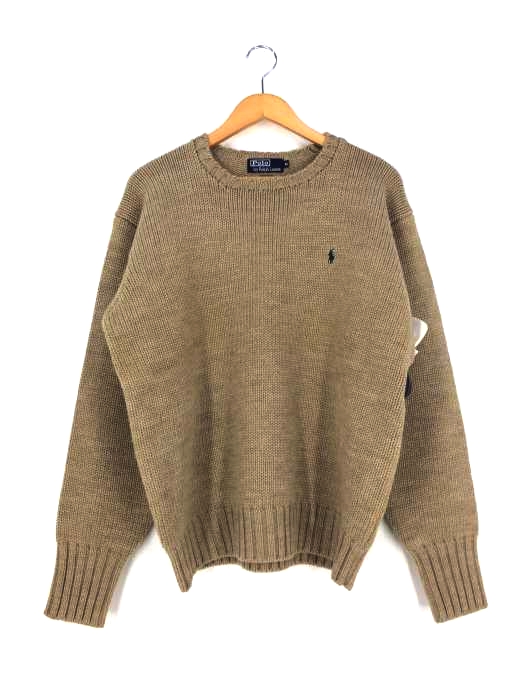 ポロバイラルフローレン Polo by RALPH LAUREN ポニー刺繍 ウールニット メンズ  LL