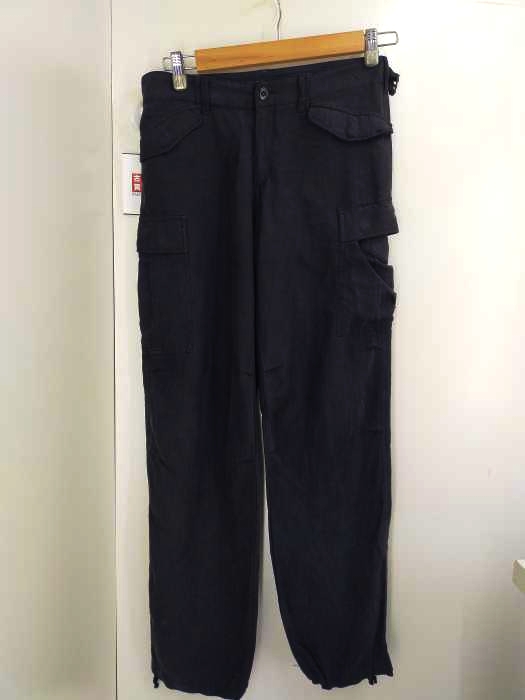 イッセイミヤケ ISSEY MIYAKE シルクカーゴパンツ レディース JPN：1
