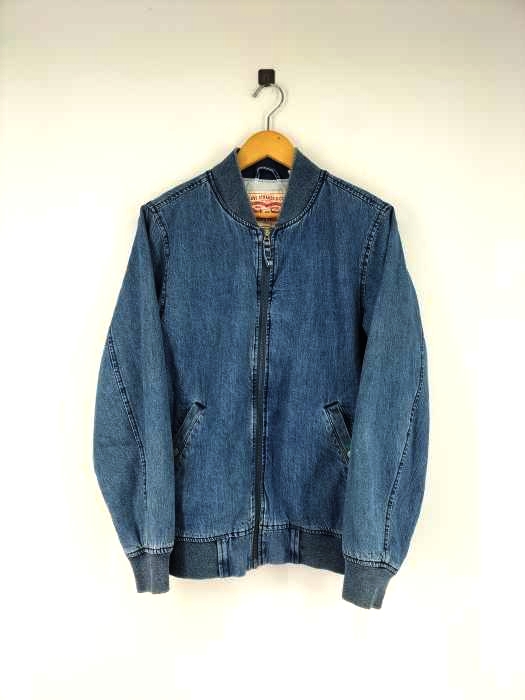 リーバイス Levis デニムMA-1ブルゾン ボンバージャケット メンズ JPN：S