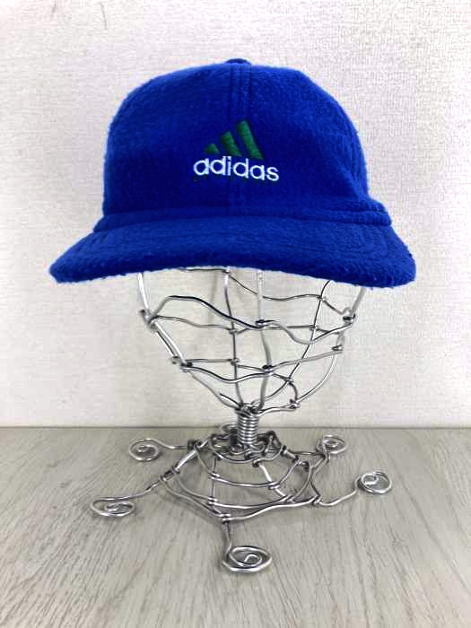 アディダス adidas デサント製 ロゴフリースキャップ メンズ FREE