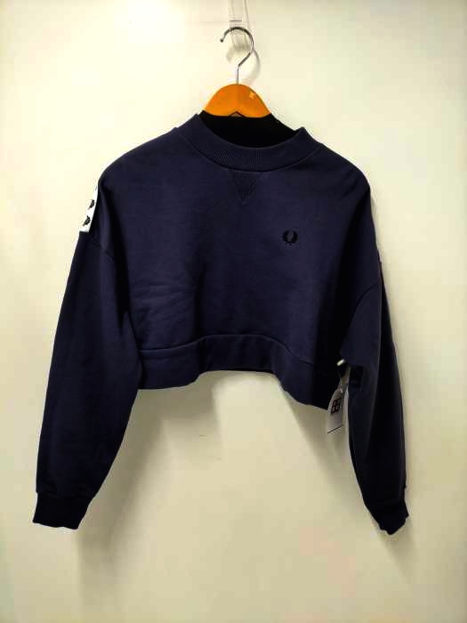 フレッドペリー FRED PERRY Taped Sweatshirt レディース UK：10