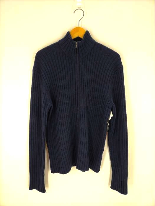 ポロバイラルフローレン Polo by RALPH LAUREN 90-00S ウール ドライバーズニット エルボーパッチ メンズ JPN：L