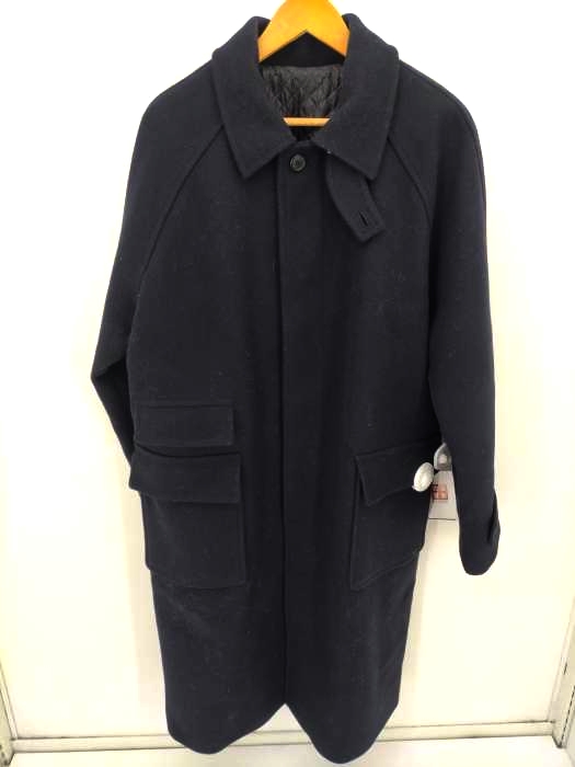 ユーズドフルギ USED古着 {{EVERICK}} ウールステンカラーコート メンズ import：L