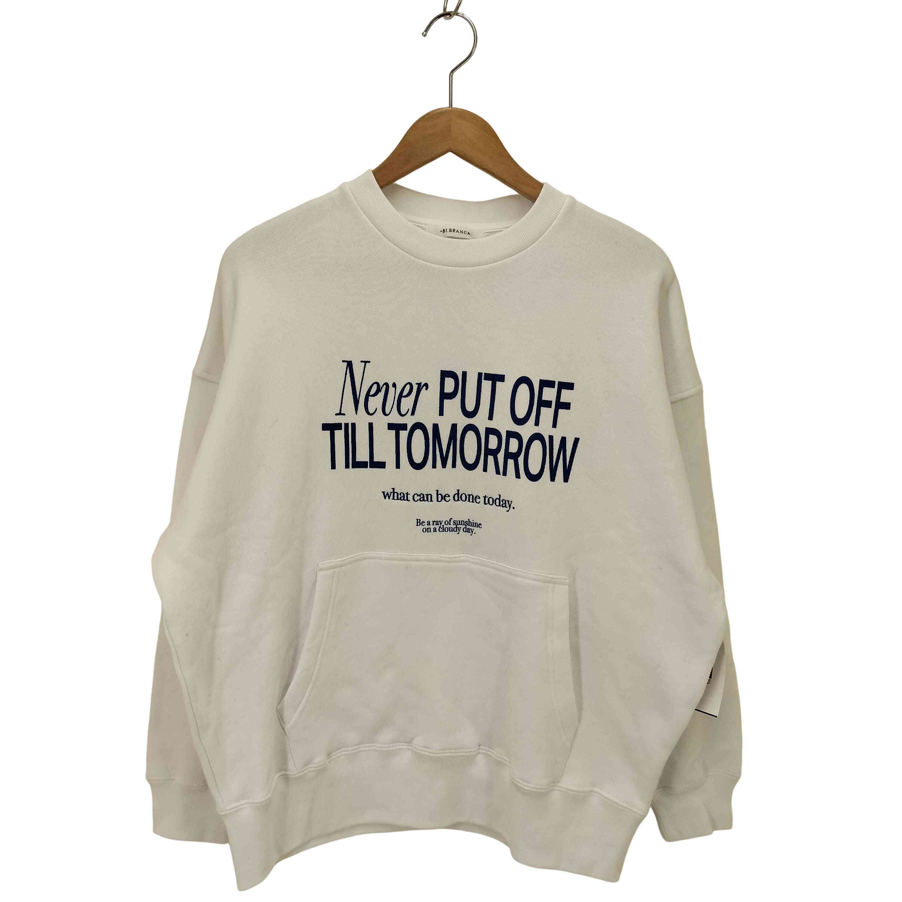 BEAUTY ＆ YOUTH UNITED ARROWS(ビューティーアンドユースユナイテッドアローズ) 別注＋81BRANCA ロゴスウェット プルオーバー レディー