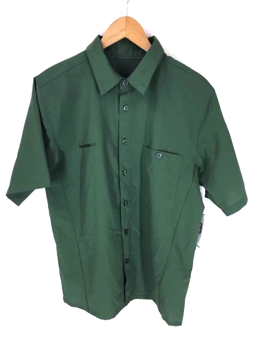 MAMMUT(マムート) Finn Shirt 半袖ボタンシャツ メンズ トップス カジュアルシャツ