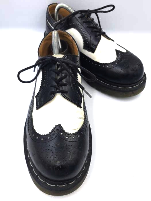 Dr.Martens(ドクターマーチン) 5EYE BROGUE SHOE 5ホール ウィングチップバイカラーシューズ メンズ シューズ 革靴