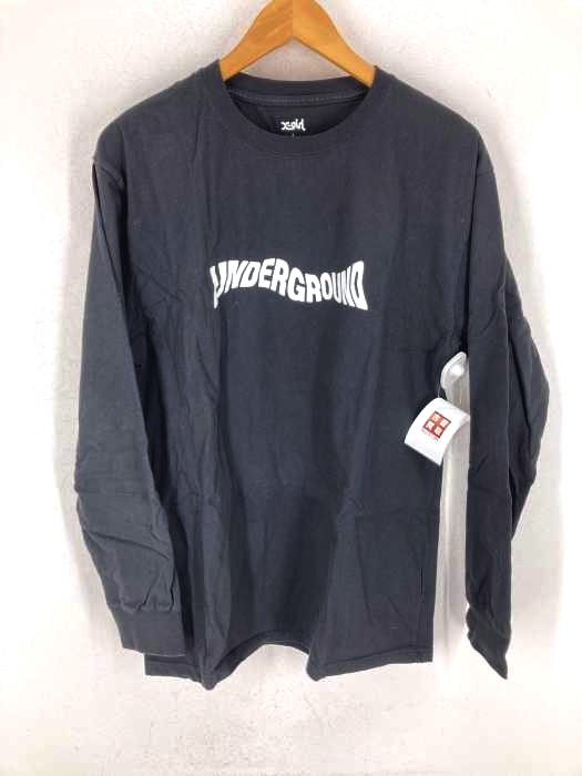 X-girl(エックスガール) 21SS DISTORTED LOGO L/S TEE DRESS レディース トップス Tシャツ・カットソー
