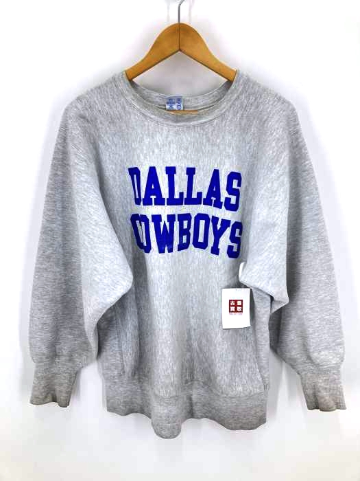 Champion(チャンピオン) 刺繍タグ前期 USA製 REVERSE WEAVE SWEATSHIRT DALLAS COWBOYS メンズ JPN：L