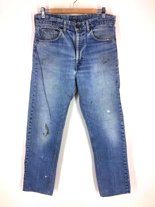 Levis(リーバイス) 裏ボタン5刻印 タロンジップ シングルステッチ デニムパンツ メンズ  表記無